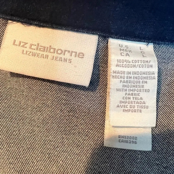 Liz clairborne denim jacket - Picture 4 of 5